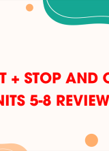 PROJECT  STOP AND CHECK 4  UNITS 5-8 REVIEWG3